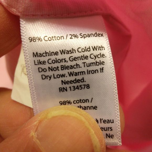 Vineyard Vines classic fit Murray shirt mens M Medium pink button long sleeve - Picture 6 of 9